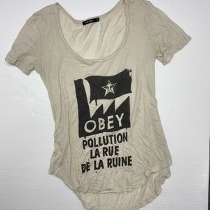 Obey graphic tee